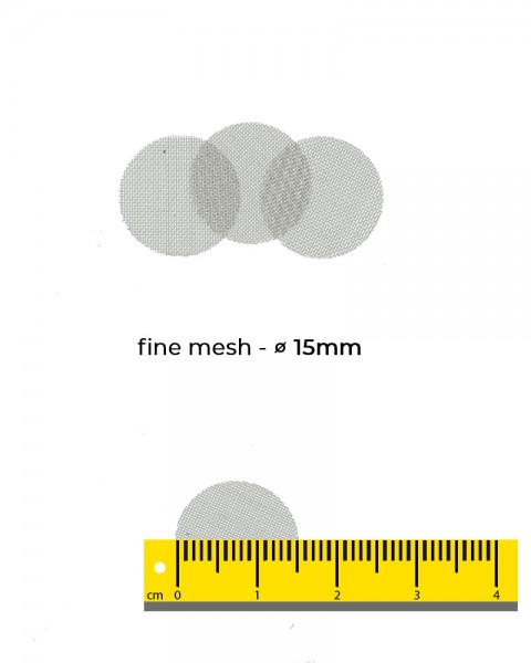 Aryva Fine Mesh Einlegesieb Ø=15mm - 100er-Pack
