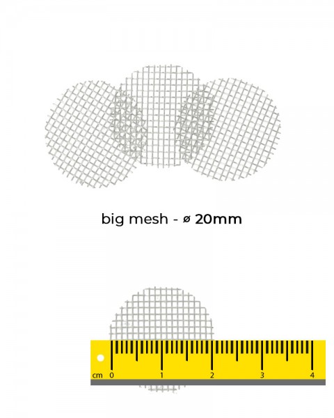 Aryva Big Mesh Einlegesieb Ø=20mm - 100er-Pack