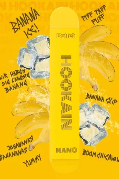 Hookain Nano X Einweg E-Shisha Banana Ice