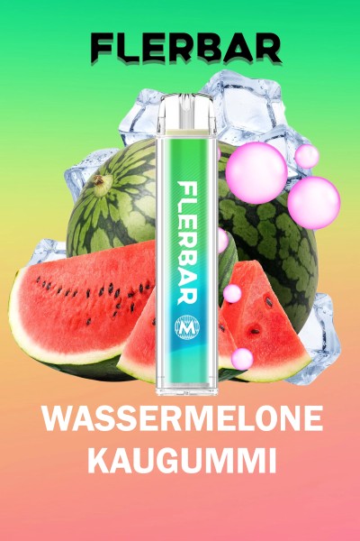 Flerbar 600 E-Shisha Chewy Watermelon 20mg/ml