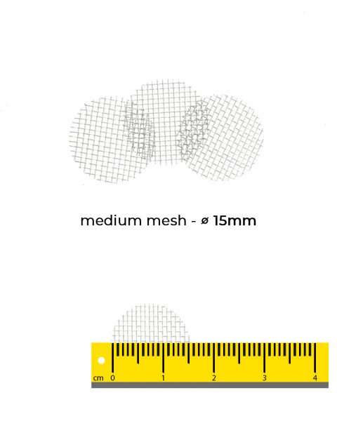 Aryva Medium Mesh Einlegesieb Ø=15mm - 100er-Pack